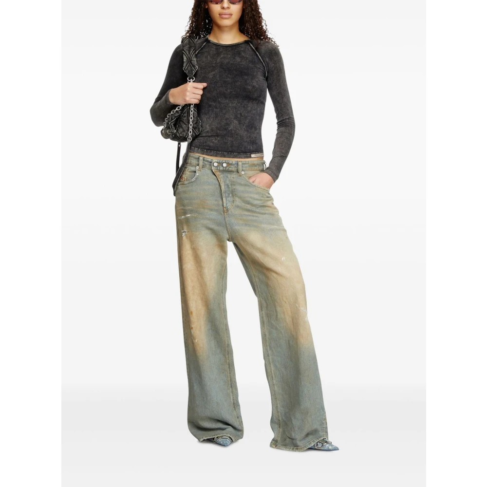 Diesel Blauwe Jeans voor Vrouwen Blue Dames