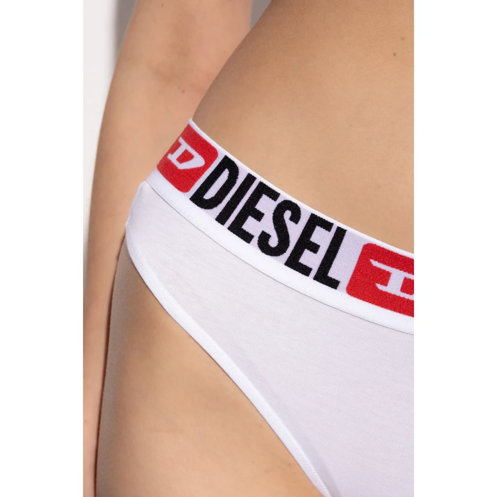 Diesel Driepak slips met logo Multicolor Dames