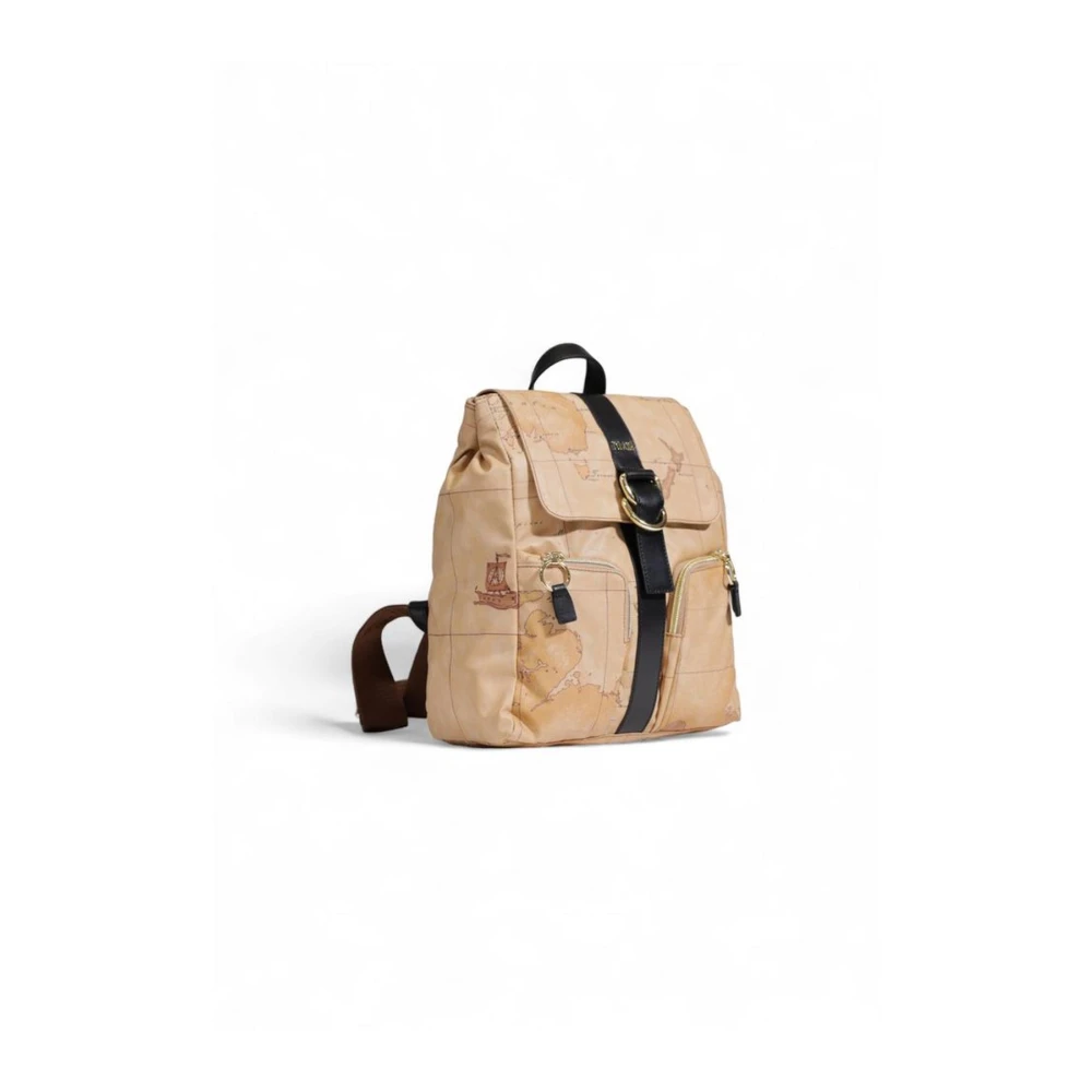 Alviero Martini 1a Classe Beige Blend Rugzak Dames Tassen Collectie Beige Dames