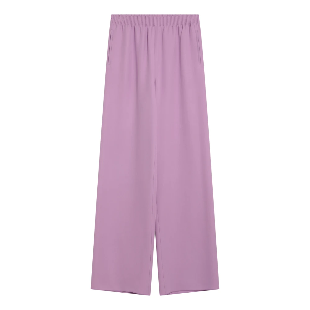 Valentino Garavani Women's Pink Wide Trousers, Xs, Wide Trousers