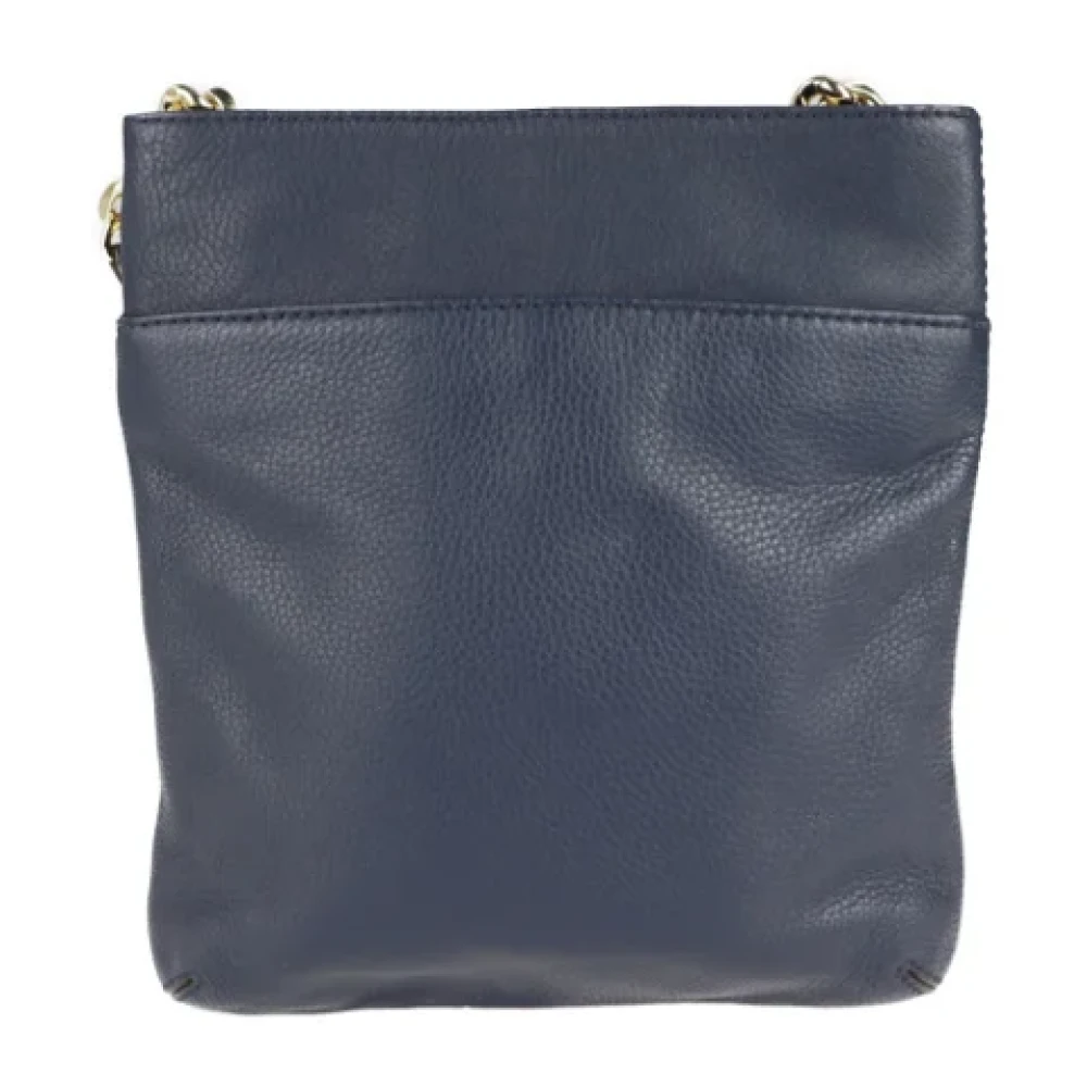 Michael Kors Pre-owned Fabric shoulder-bags Blue Dames