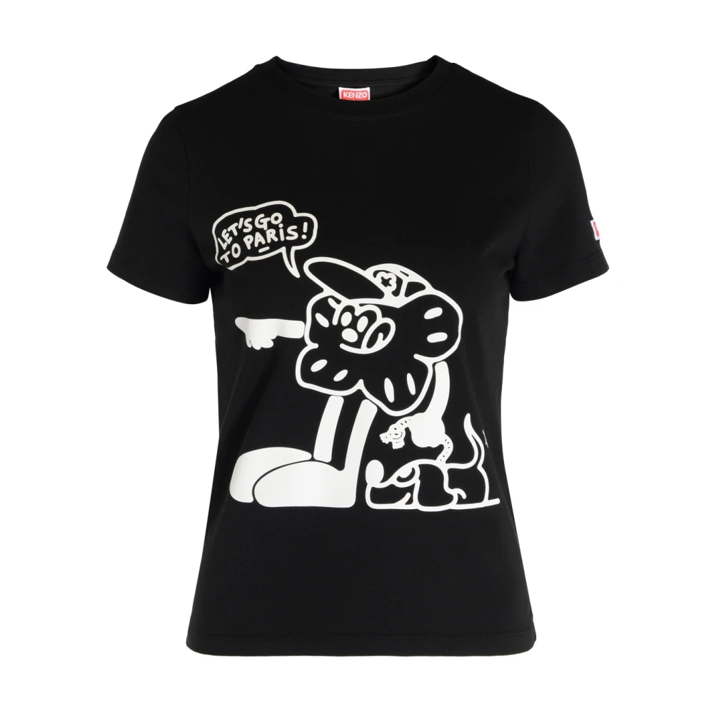 Kenzo - Tops > T-Shirts - Black - Kenzo - Modalova