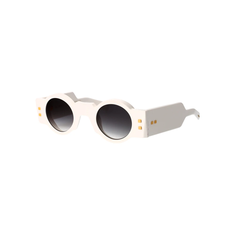 Balmain Unisex White Stylish Sunglasses For Men And Women - Sunglasses - 42 Mm - Accessories