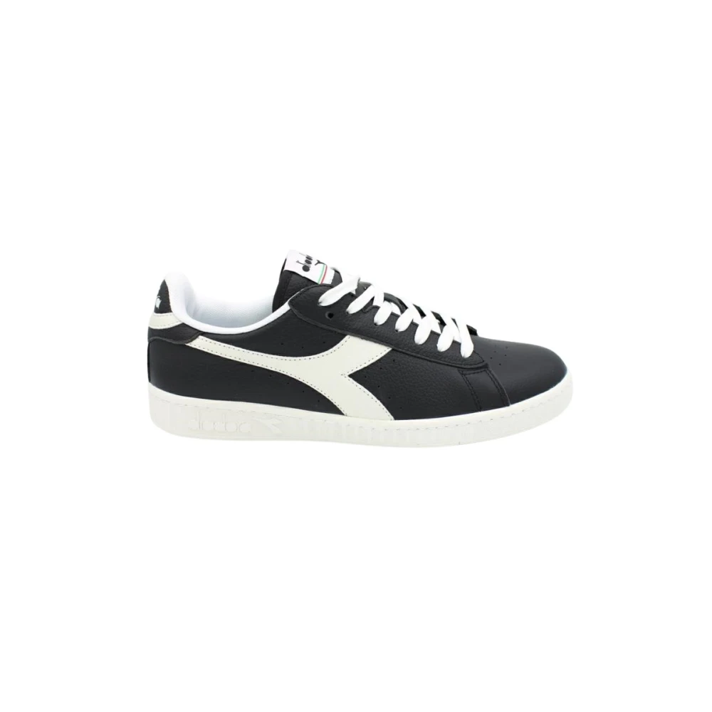Diadora Game Low Iconische Sneaker Heren Schoenen Zwart