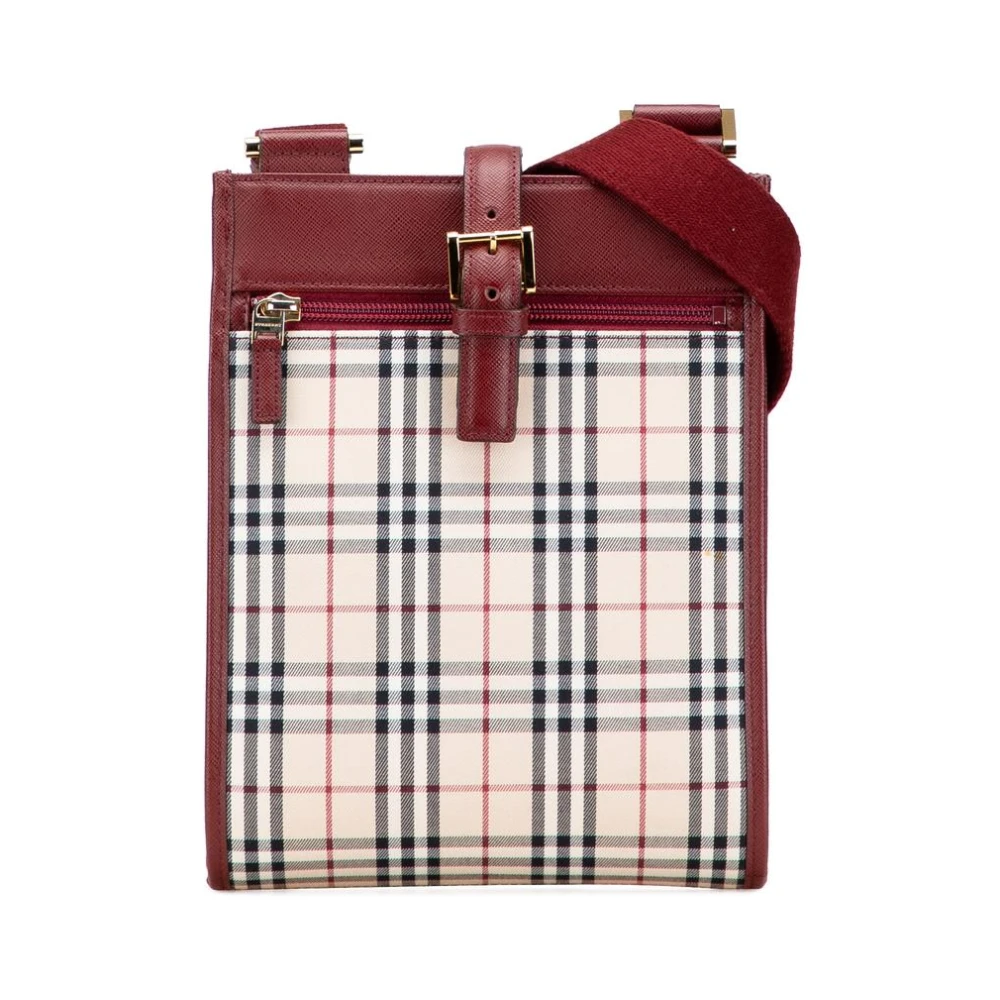 Burberry Vintage Women's Brown Pre-Owned Crossbody Bag