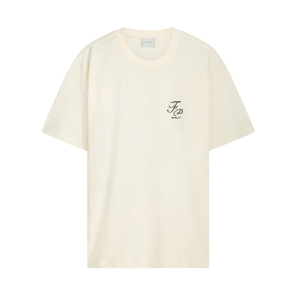 Filling Pieces T-shirt Topiary Antique White Beige, Herr