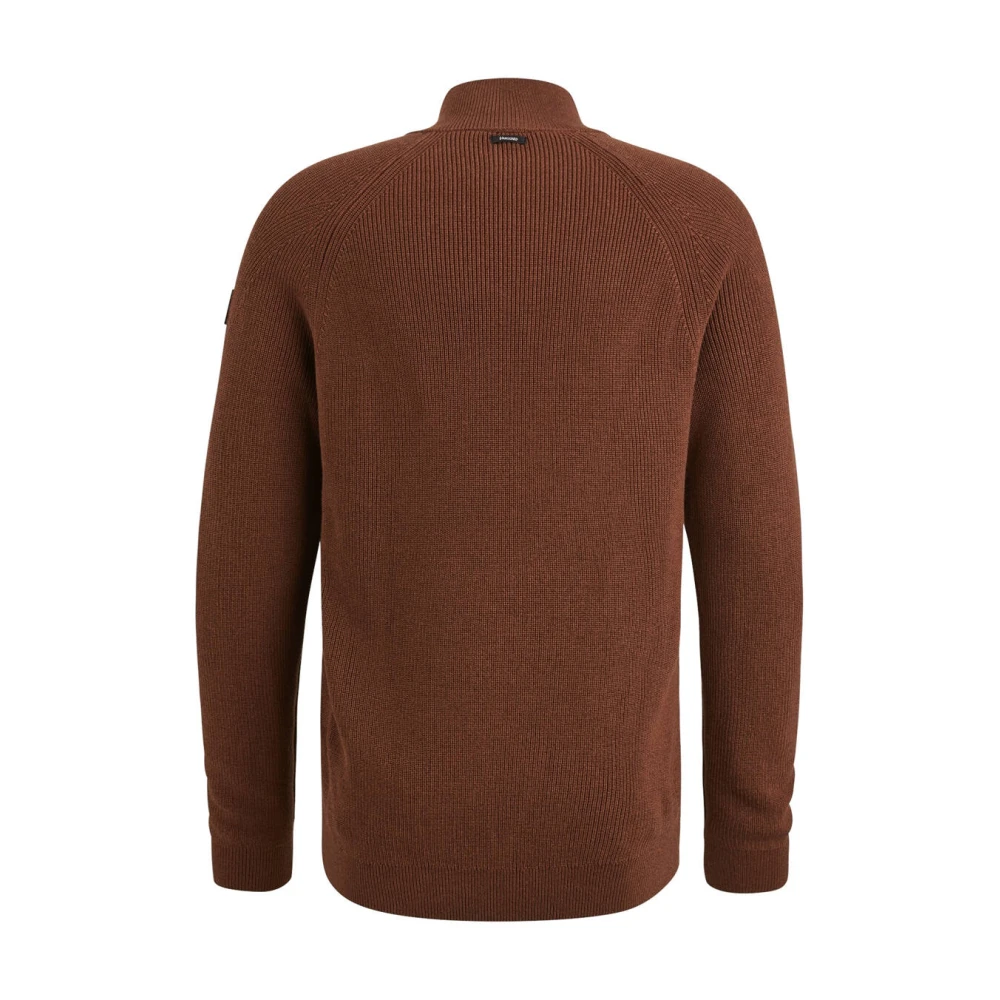 Vanguard Half Zip Pullover Gentleman's Deal Brown Heren