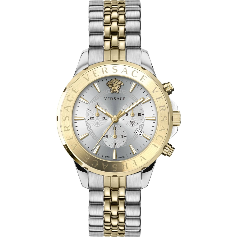 Versace Chrono Signature Watch - Unisex - Watches - Multicolor - One Size - Accessories