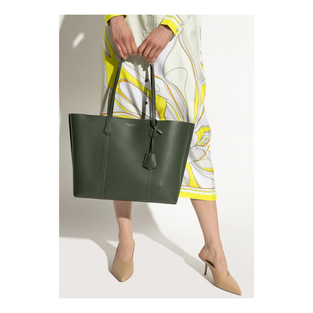 TORY BURCH Perry shopper tas Green Dames