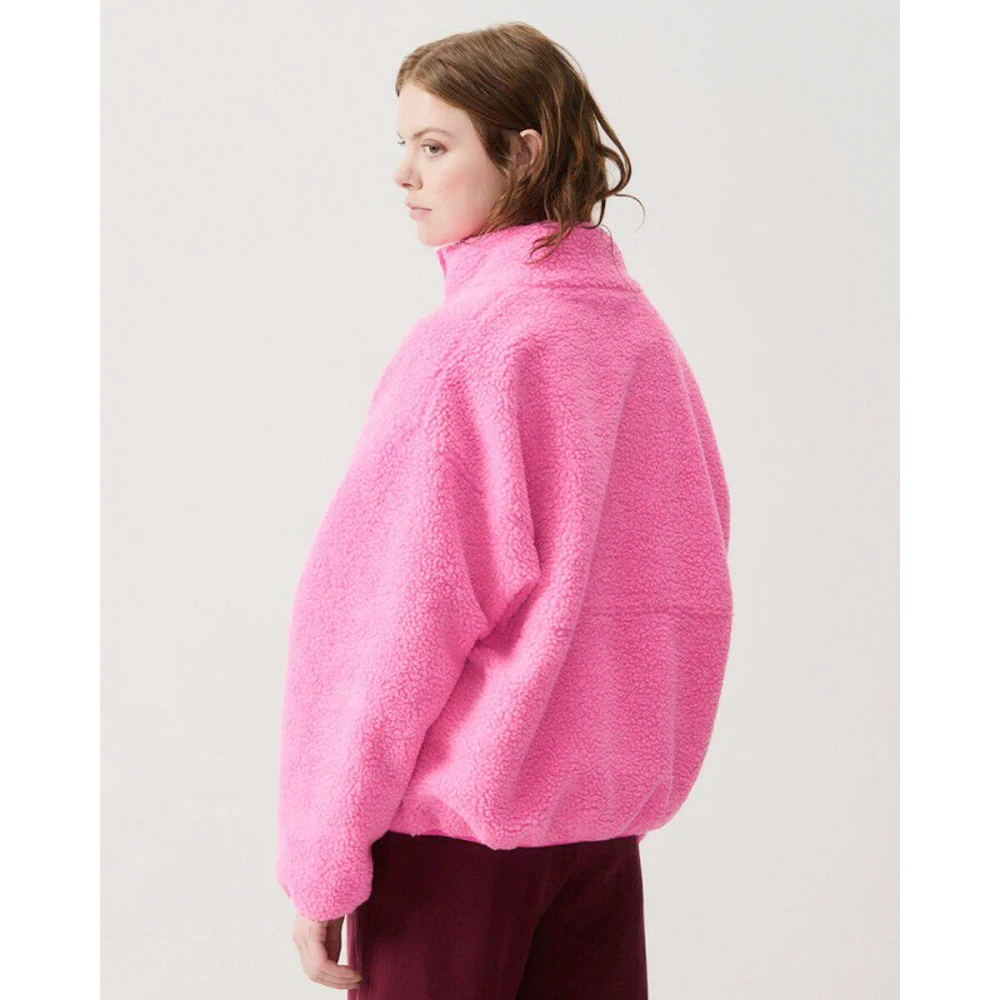 American vintage Stijlvolle Jas Pink Dames