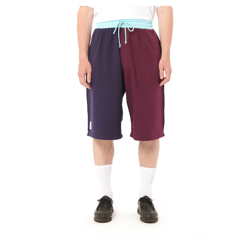 Rassvet Katoenen shorts met trekkoord en logobadge Multicolor Heren