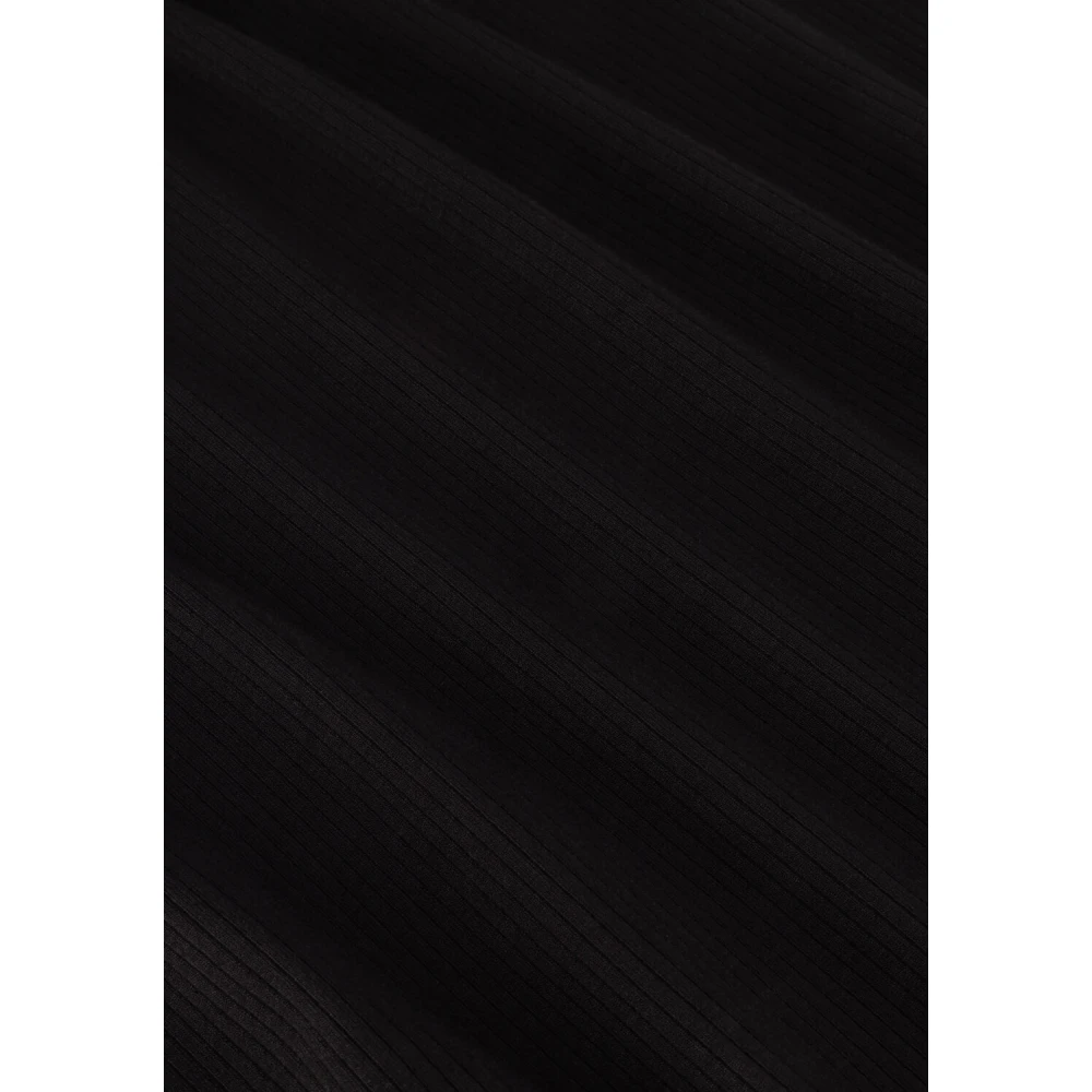 Bruuns Bazaar Elegante Zwarte Midi Jurk Black Dames