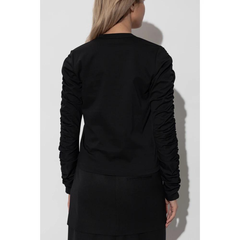 Comme des Garçons Katoenen Top Black Dames
