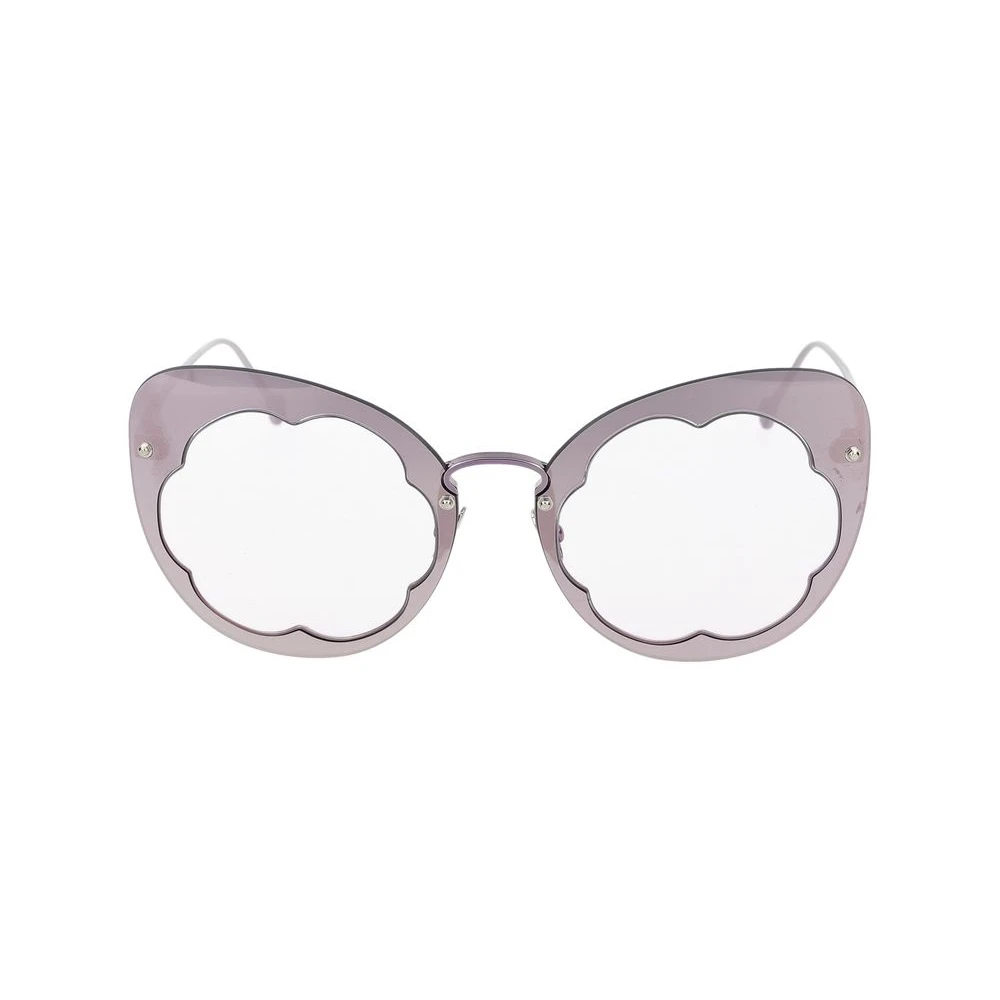 Ferragamo Women's Purple Amo Flowerful Sunglasses - Sunglasses - 63 Mm - Accessories