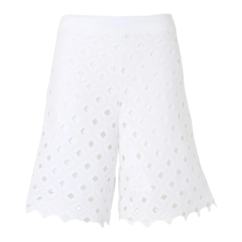 Max Mara Femme Blanc - Bchuguale Pants - Shorts - Taille: 40 Fr