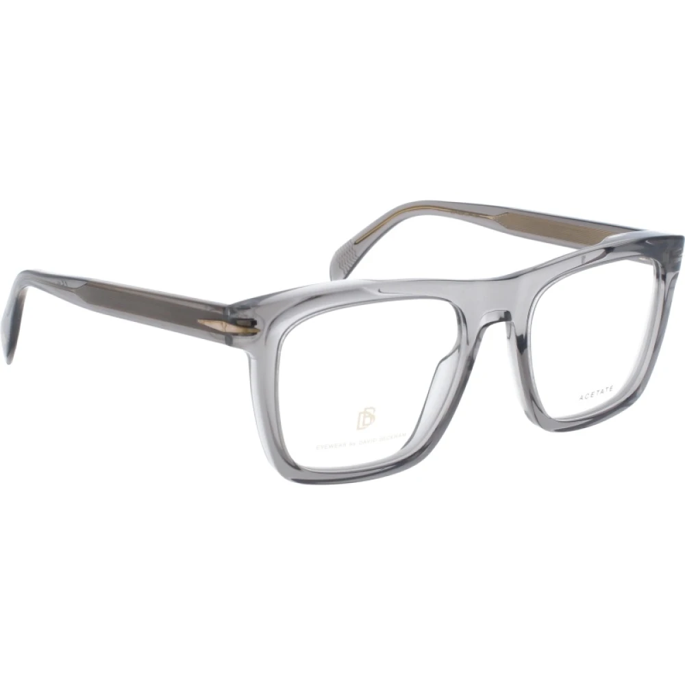 Eyewear by David Beckham Iconische Brilmontuur met 3 Jaar Garantie Gray Heren