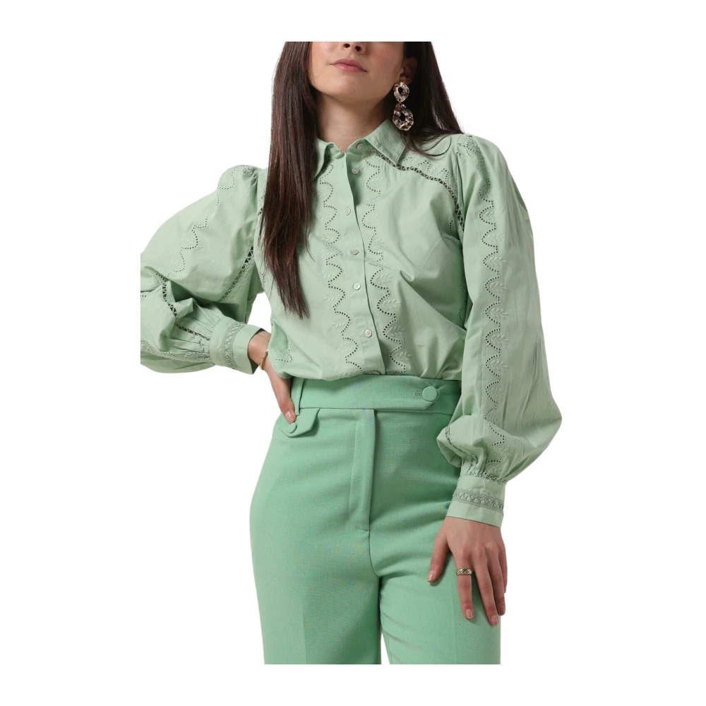 Y.A.S Mint Droom Blouse Green Dames