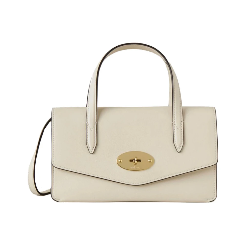 Mulberry Darley Top Handle Tas Beige Dames