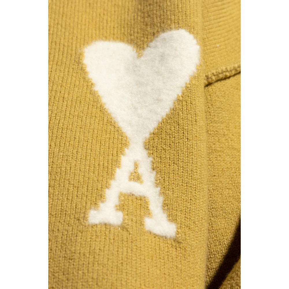 Ami Paris Wol wollen cardigan Green Heren
