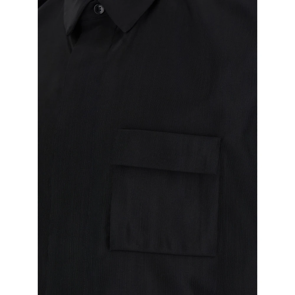 Saint Laurent Zwarte Shirts Look 21 Black Heren