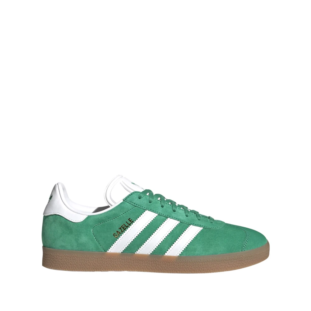 Adidas Grön och vit Gazelle Sneakers Green, Herr