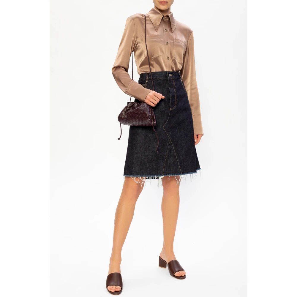 Bottega Veneta Denim rok Blue Dames
