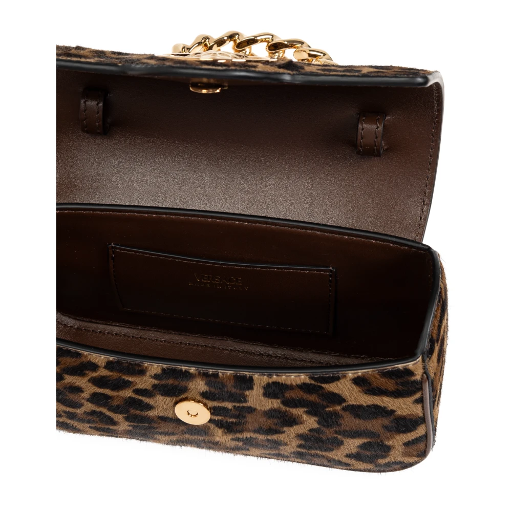 Versace Schoudertas La Medusa Mini Brown Dames
