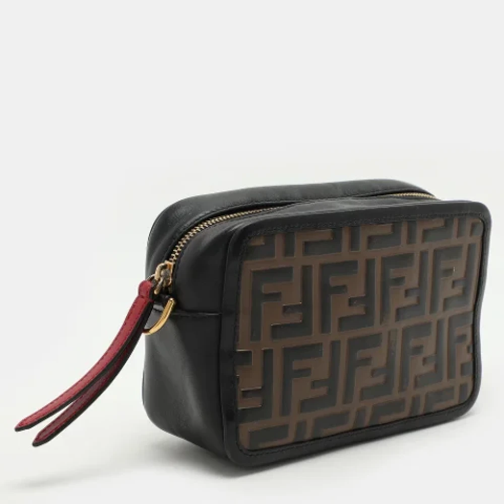 Fendi Vintage Pre-owned Leather fendi-bags Black Dames