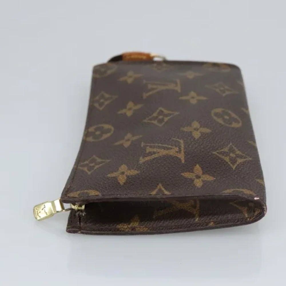 Louis Vuitton Vintage Pre-owned Canvas pouches Brown Dames