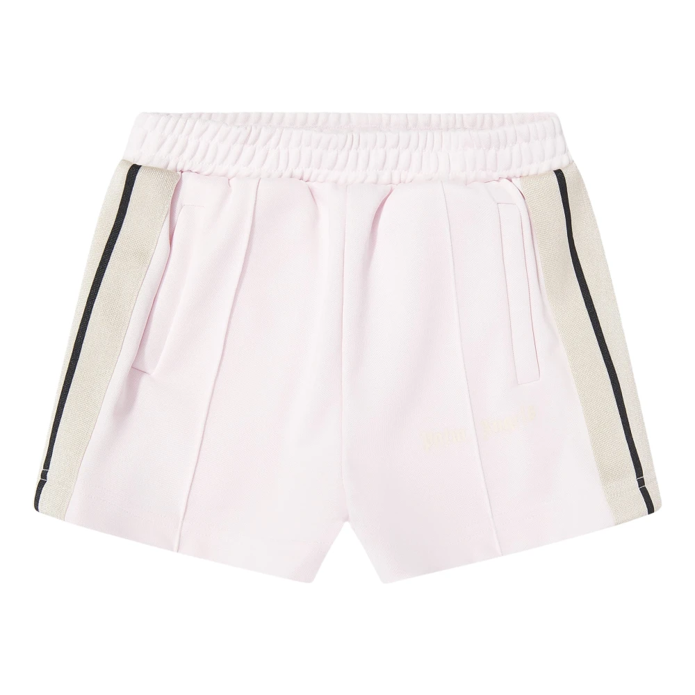 Palm Angels Girls Pink Shorts, 8 Y, Track Shorts