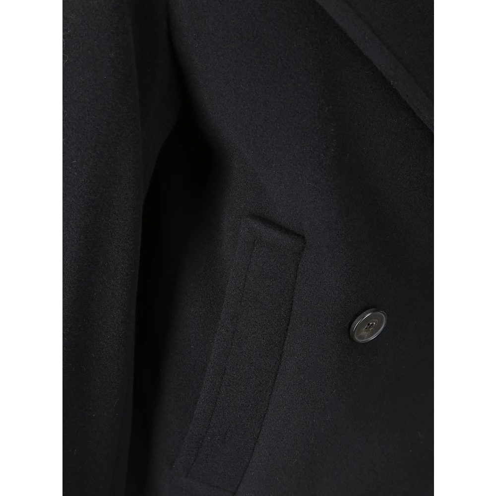 IRO Double-Breasted Blazer met Rechte Zoom Black Dames
