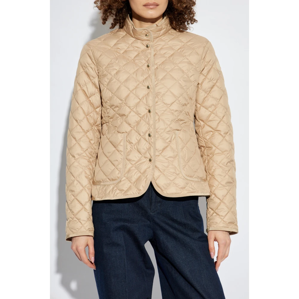 Moncler Donsjack Epin Beige Dames