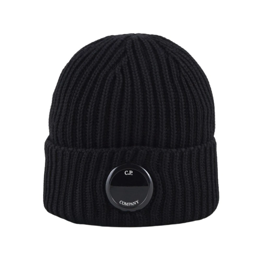 C.P. Company Wolmix Stijlvolle Hoeden Collectie Black Heren