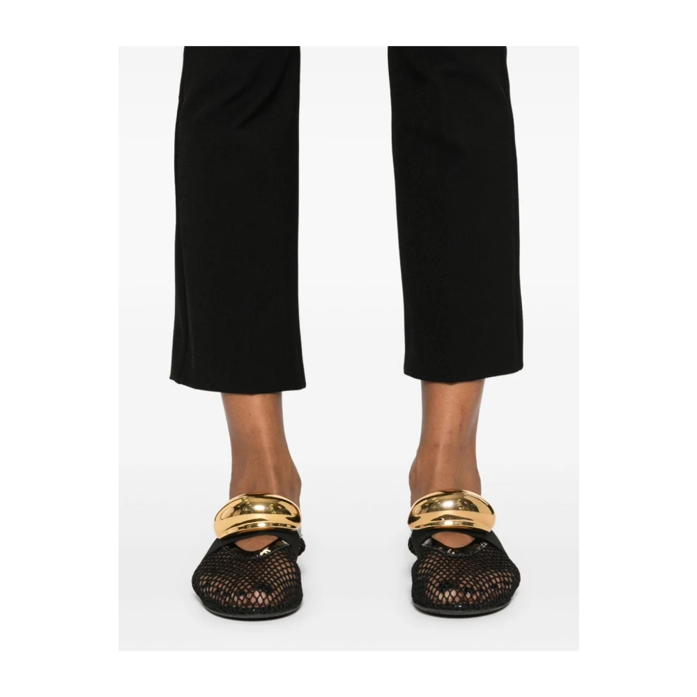 Max Mara Wijde Broek Umanita 005 Black Dames