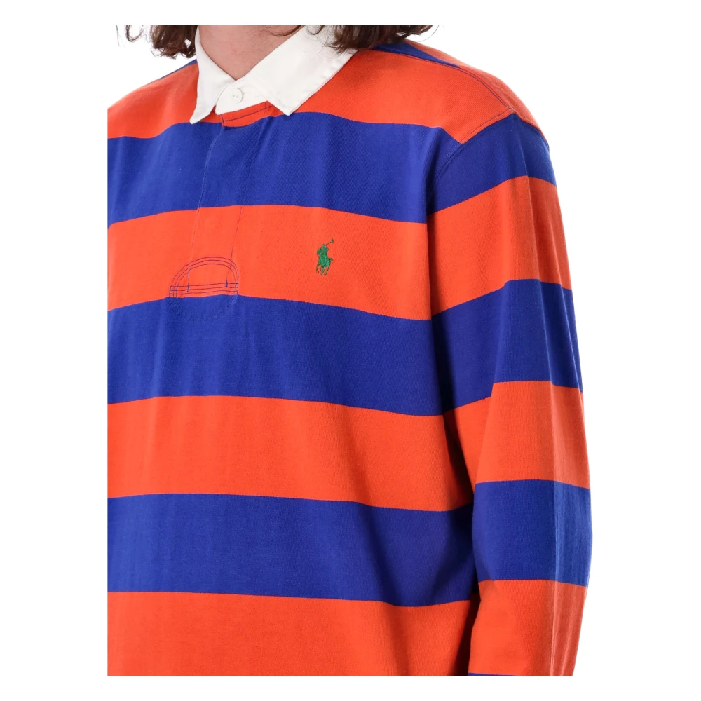 Ralph Lauren Rugby Stripes Polo Shirt Multicolor Heren