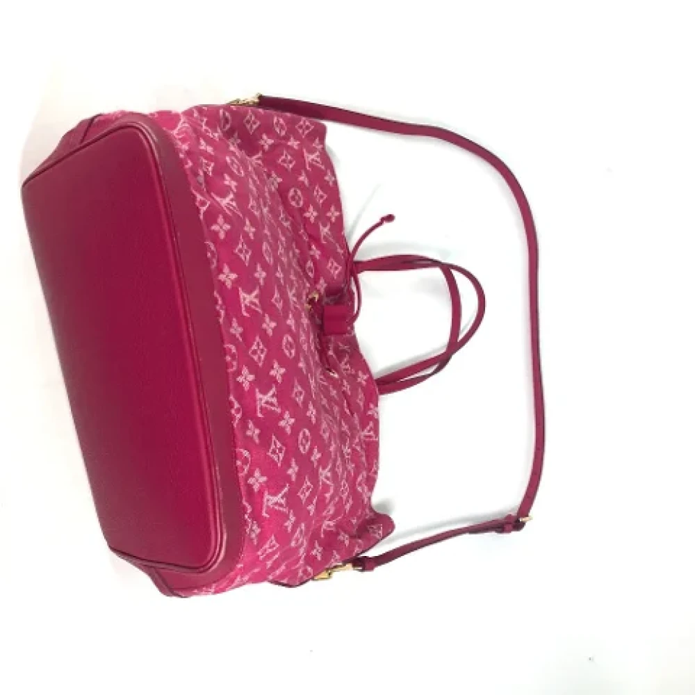 Louis Vuitton Vintage Pre-owned Denim louis-vuitton-bags Pink Dames
