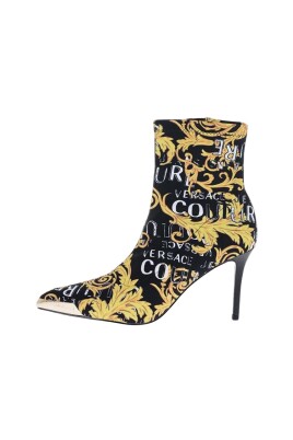 bottines-a-bout-pointu-imprime-baroque