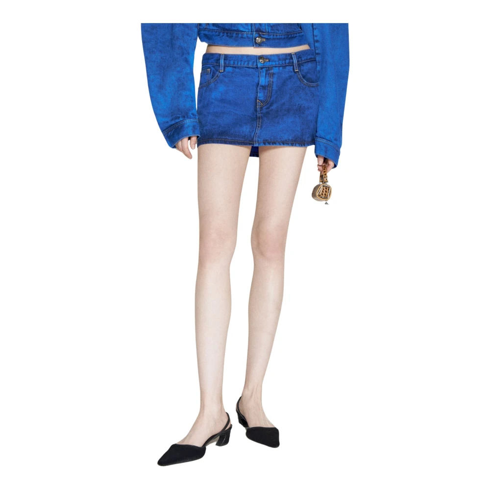 Vivienne Westwood Women's Blue Denim Skirts, W28, Denim Skirts