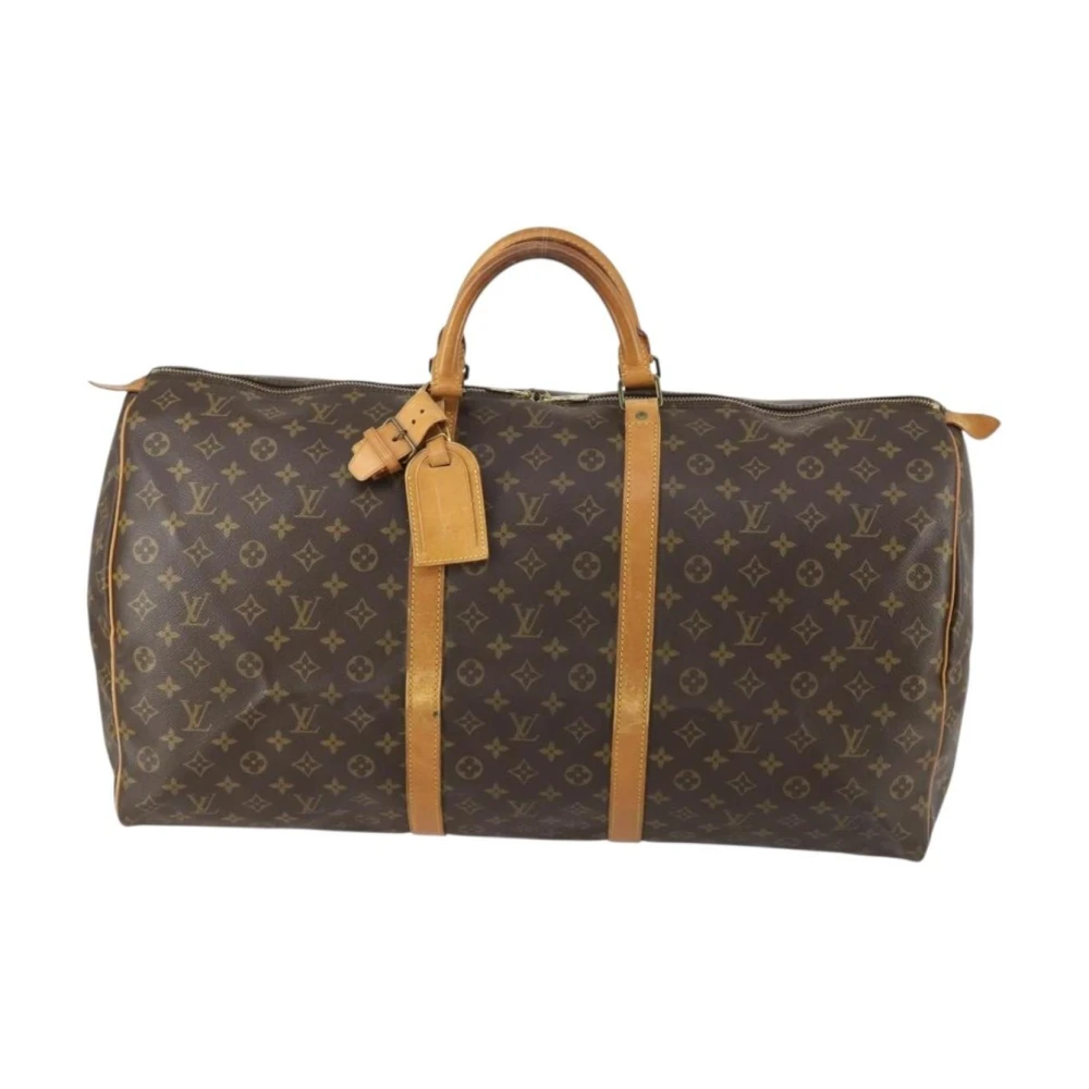 Louis Vuitton Vintage Women's Brown Pre-Owned Keepall Duffle Bag