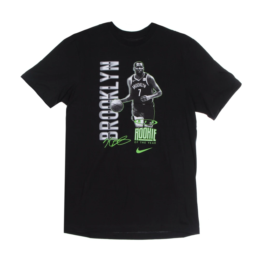 Nike Men's Black Kevin Durant Mvp Tee Brooklyn Nets