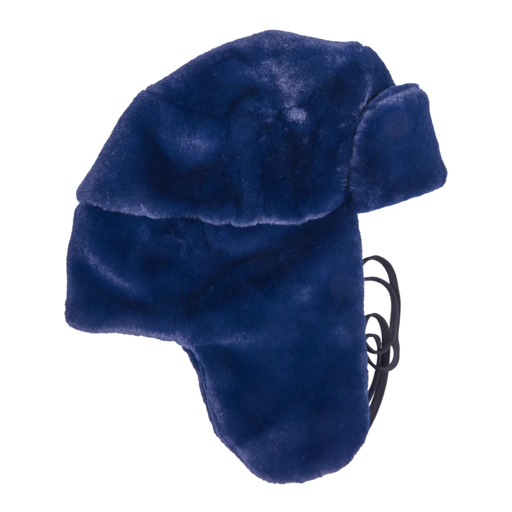 PS By Paul Smith Blauwe Ushanka Hoed Dames Accessoires Blue Dames
