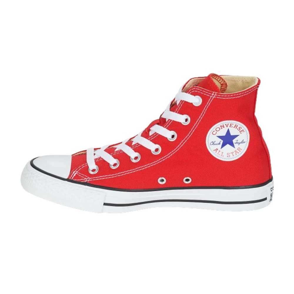 Jobbesko til Kvinner Converse Chuck Taylor All Star High Top Rød