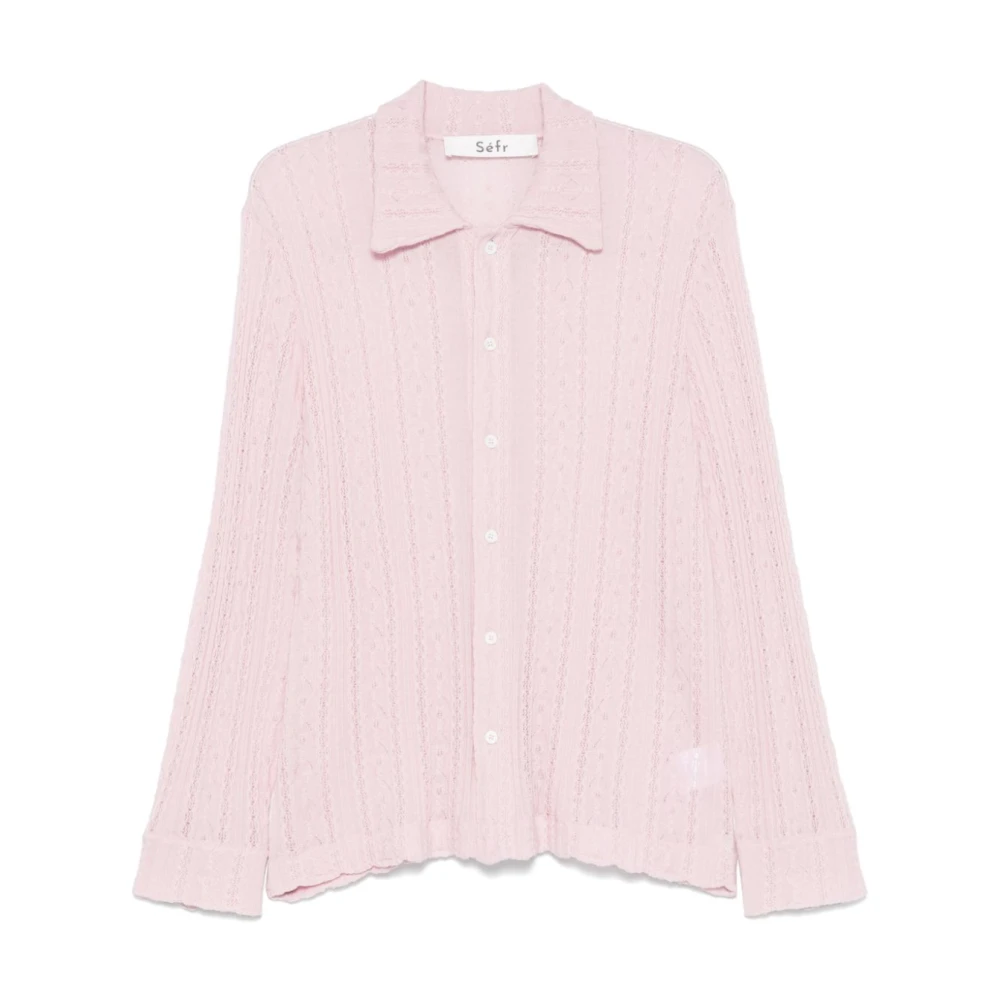 Séfr Lavendel Riku Shirt Pink Heren