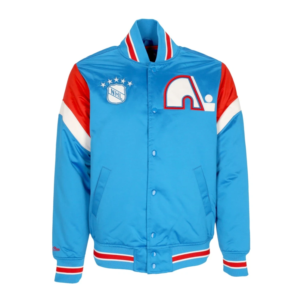 Mitchell & Ness NHL Heavyweight Bomberjack Quenor Blue Heren
