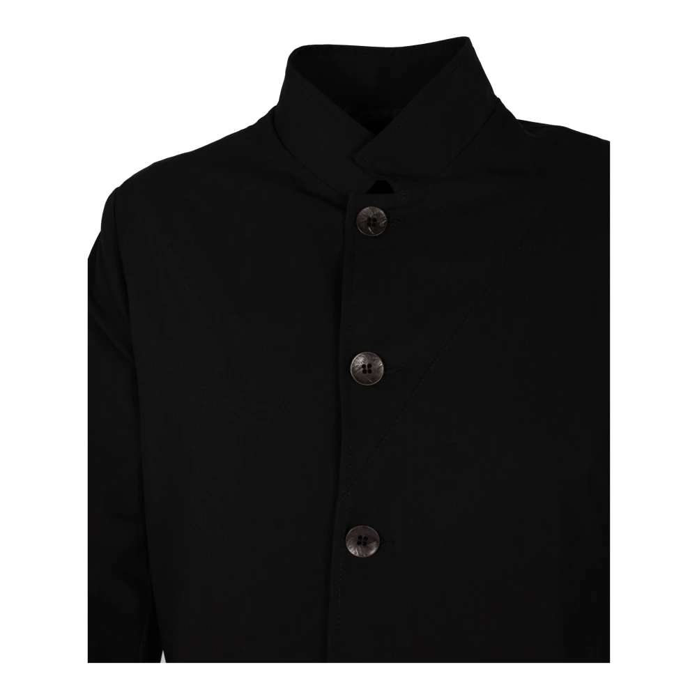 La Haine Inside Us Elegante Asymmetrische Jas Black Heren