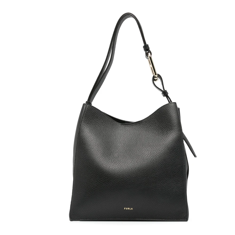 Furla Nuvola Bucket Tas Black Dames