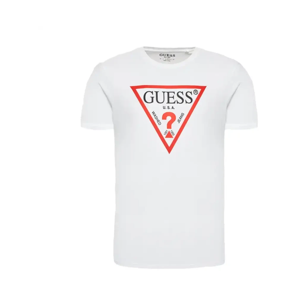 Guess - Tops > T-Shirts - White - Guess - Modalova