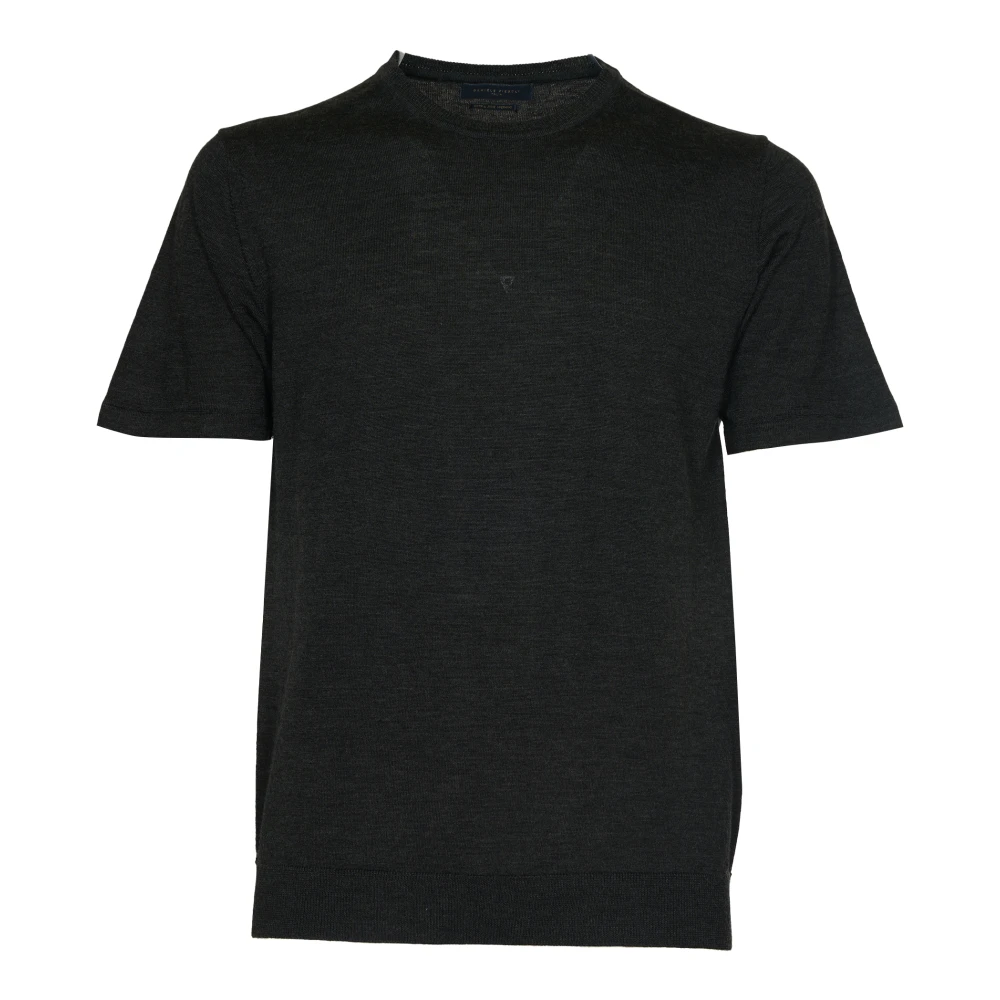 Daniele Fiesoli Stijlvolle T-shirts en Polos Black Heren
