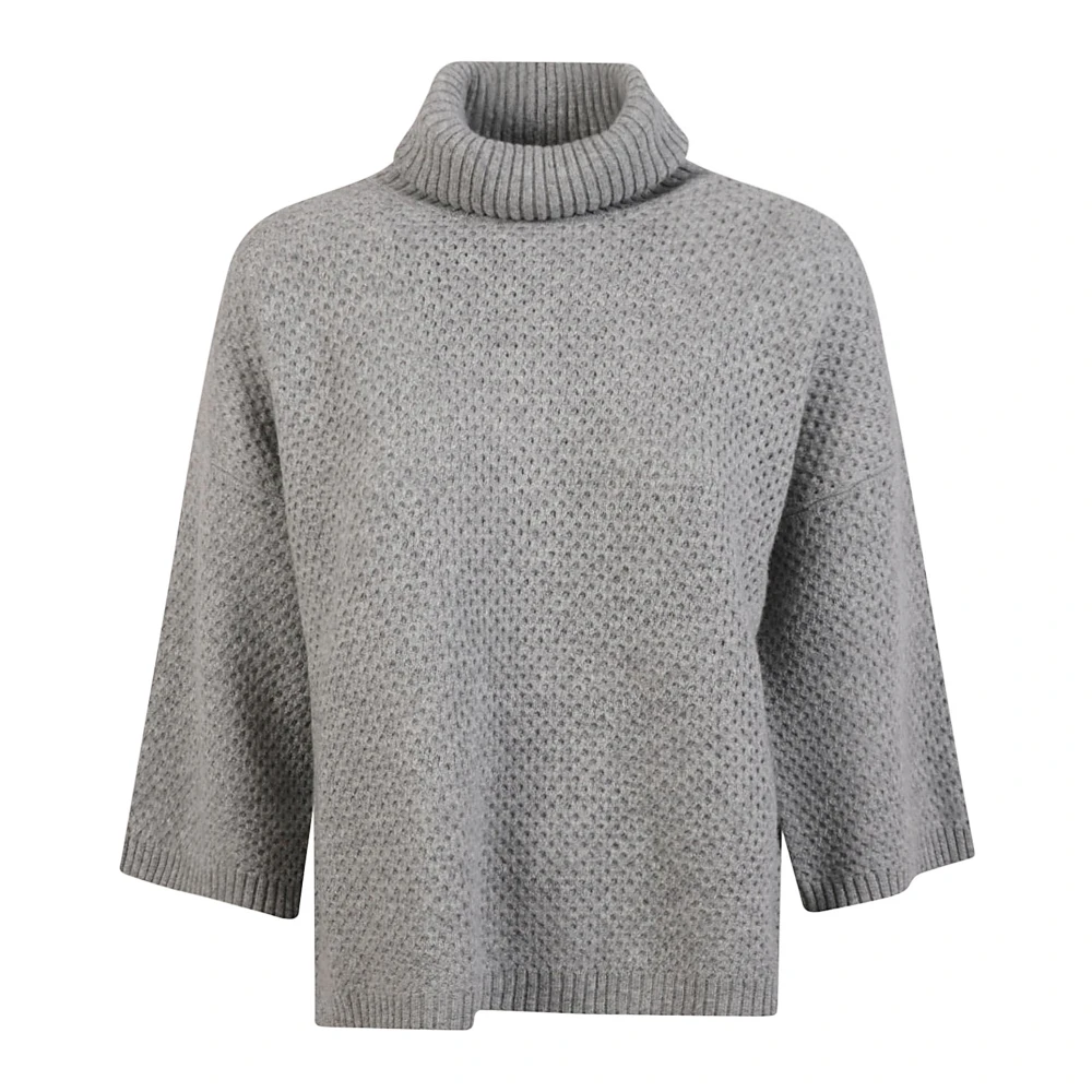 Fabiana Filippi Stijlvolle Sweater Collectie Gray Dames