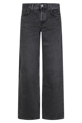 Raka jeans med låg midja